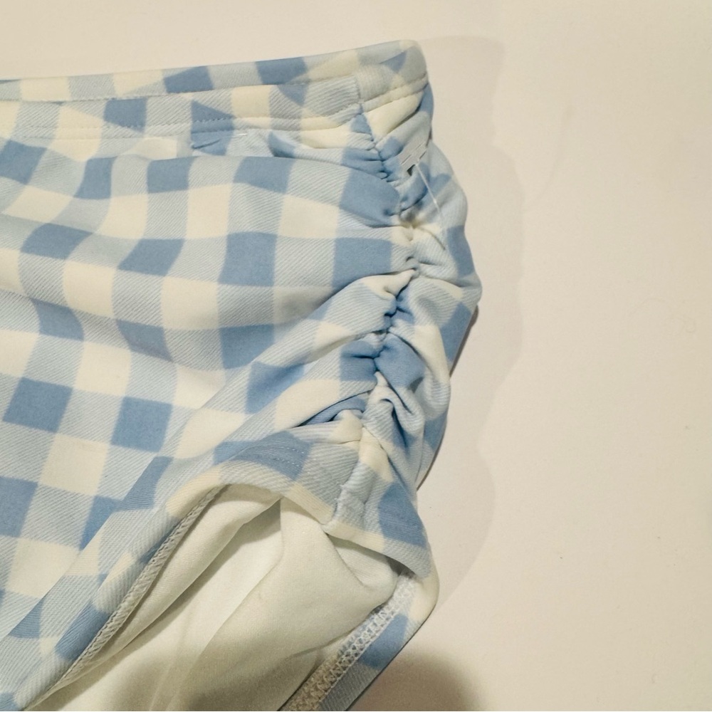 FOREVER21 High-waist Swimwear Light Blue White Bottom Size 3X - Picture 12 of 15
